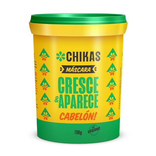 Chikas Cresce e Aparece Mascara 700g